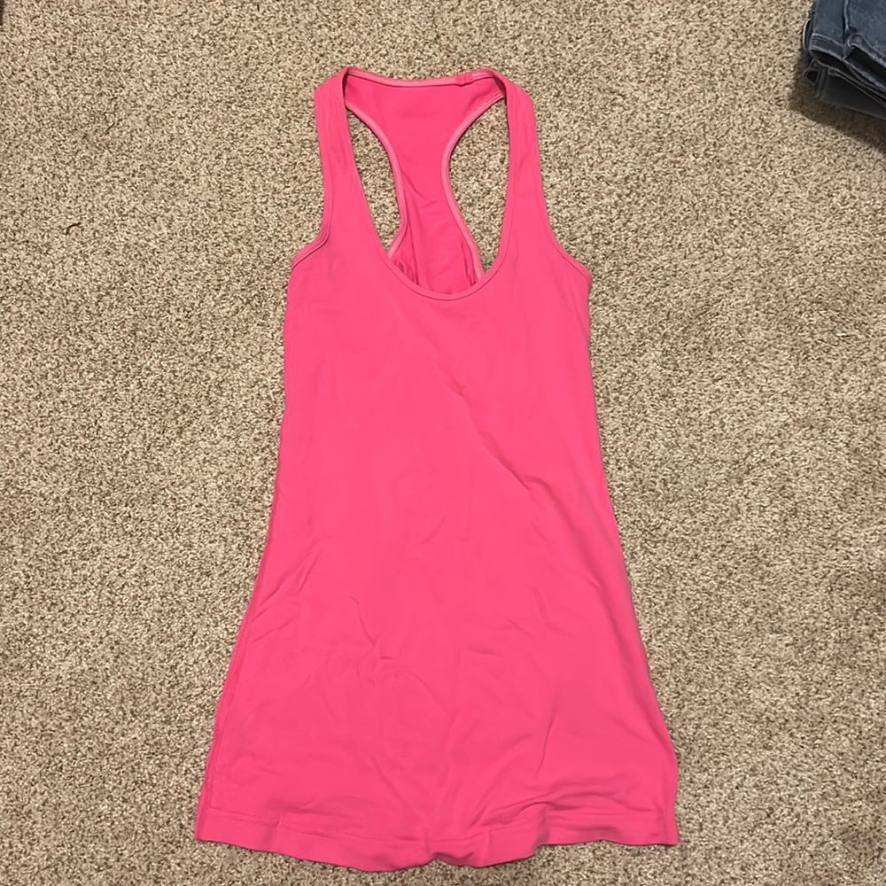 hot pink lulu tank